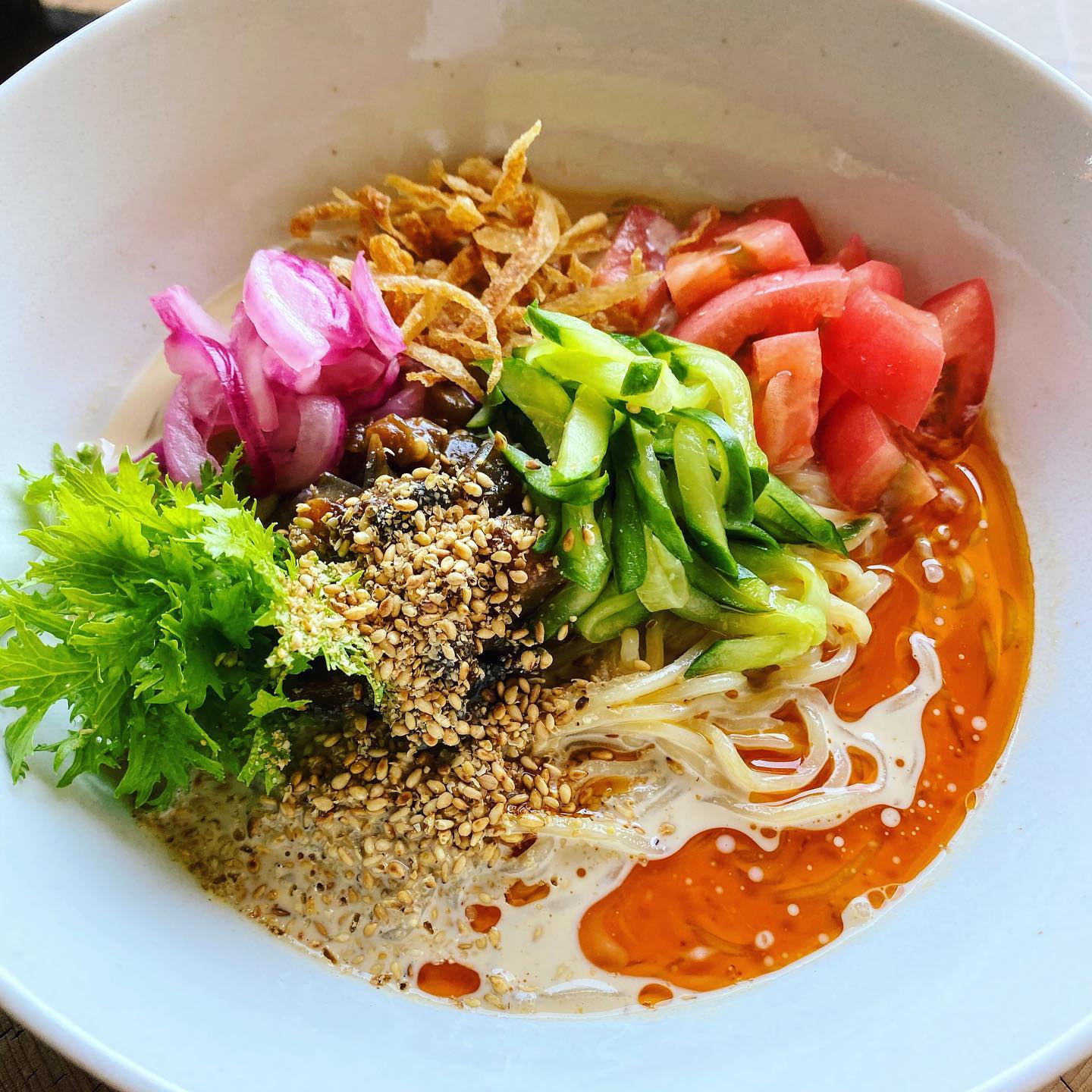 Spicy sesame seed oil powder