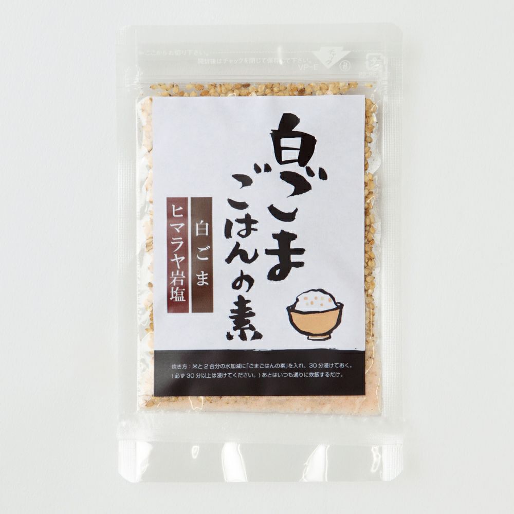 Stock mixed with sesame seed rice「ごまご飯の素」